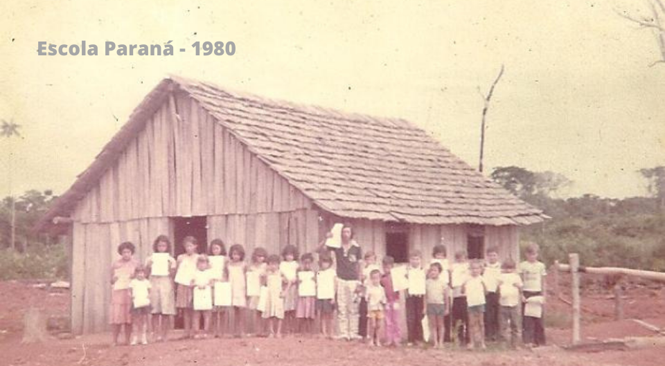 Escola Paraná - ano 1980